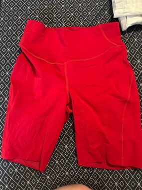 lululemon athletica High-Rise Red Bike Shorts